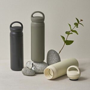 핸들 파우더 이중 진공 스텐텀블러 판촉물 제작 - 손잡이 이중 진공 텀블러 500ml 대표이미지