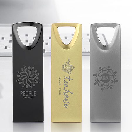 USB제작 갤러리스틸 유에스비 메모리(다크그레이&골드) 32GB