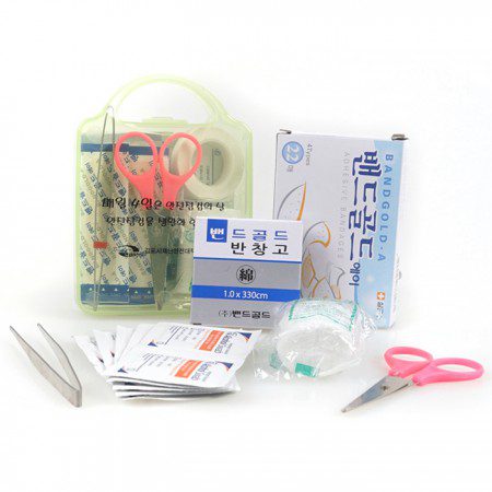 미니 구급함 메디박스 포켓 9호 7종 판촉물제작