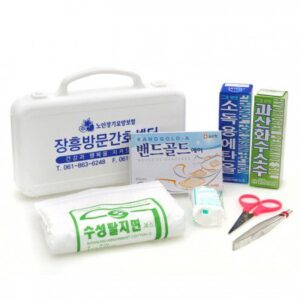 미니 구급함제작 닥터007 6호 8종 관공서 판촉물제작
