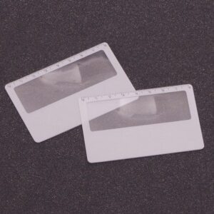 명함 돋보기 관공서 기업홍보물 제작 가로눈금