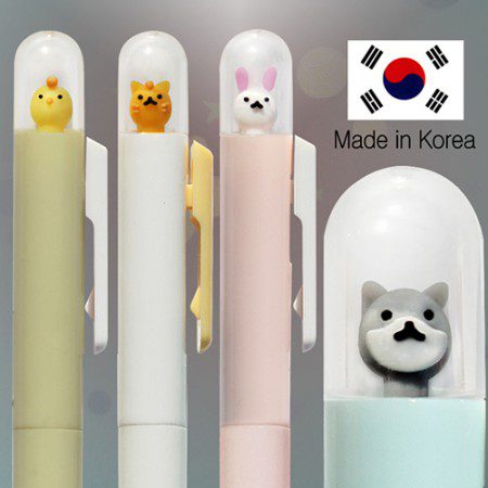 캐릭터 볼펜제작 국산 와썹니들