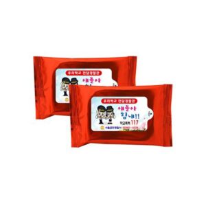 메탈레드 홍보용물티슈 제작 (10매)