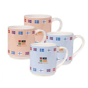 노르딕키친 레트로 머그컵제작 4p세트 대표이미지