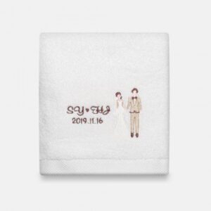 라라리빙 결혼답례품 수건제작 기분좋은날 호텔타올 150g 대표이미지