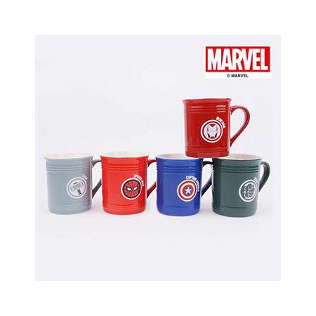 마블 어벤져스 머그컵제작 세트 캡틴 토르 헐크 굿즈 대표이미지