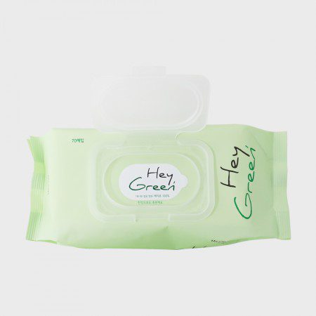 마이케어 헤이그린 자연 생분해 물티슈제작 70매 대표이미지