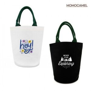 모모카멜 데일리 에코백주문제작 원통형 30X28X19cm HE03 대표이미지