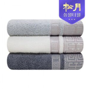 송월타올 격자68 바스타올 수건답례품 제작 대표이미지