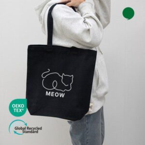 오코텍스리사이클_스탠다드 에코백제작 중 블랙 35cmx37cm 오코텍스리사이클_스탠다드 에코백제작 중 블랙 35cmx37cm