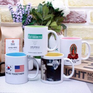 직선인칼라 포토 머그컵 인쇄 제작 대표이미지