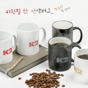키친필 핫 변색 머그컵제작 펄골드,실버 대표이미지