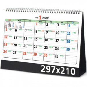 탁상달력 레트로 큰글씨 음력달력 캘린더 제작 카렌다 297x210mm 대표이미지