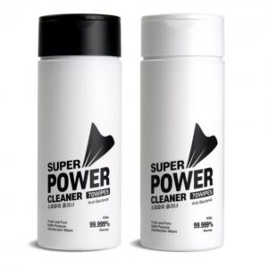 특수원단 다용도 멀티 청소 살균 소독 세정 물티슈제작 70매 슈퍼파워클리너 대표이미지