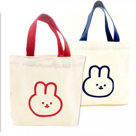 B097 컬러 래빗 에코백제작 단체선물추천 대표이미지