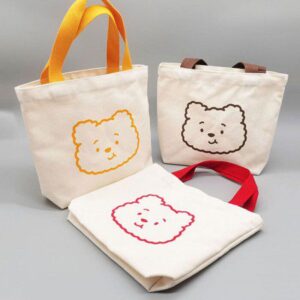 B098 뽀글이 베어 에코백제작 단체선물추천 B098 뽀글이 베어 에코백제작 단체선물추천