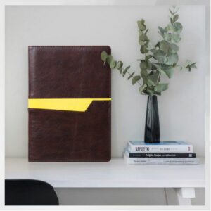 다이어리제작 다크브라운폴더 18절 관공서 회사 기업 판촉물 대표이미지