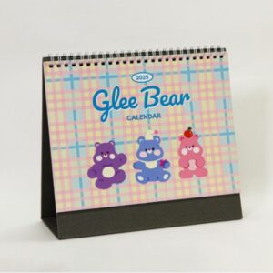 달력제작 2025 글리베어 탁상형 캘린더 기성,박인쇄 대표이미지