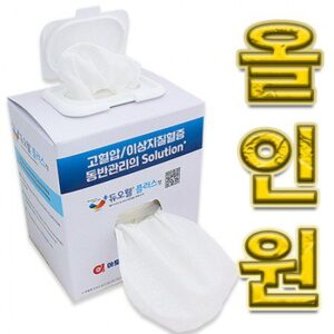 독판 콤보 업소용물티슈 고급지 판촉물제작 대표이미지