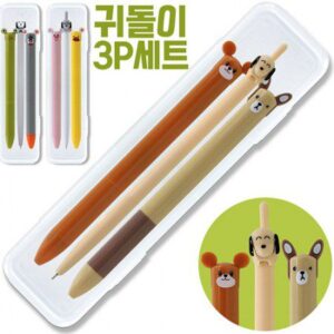 볼펜판촉물 귀돌이3P세트 제작 대표이미지