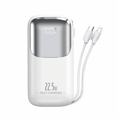 빌트인 LED PD 22.5W 10,000mAh 고속 보조배터리 추천 제작 C타입,8핀, 4대 동시충전 대표이미지