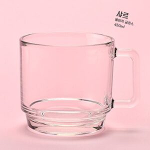 샤르베이직글라스 450ml 머그컵 인쇄 제작 대표이미지