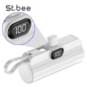 세인트비 LED잔량표시 일체형 도킹형 보조배터리제작 ST-L55 대표이미지