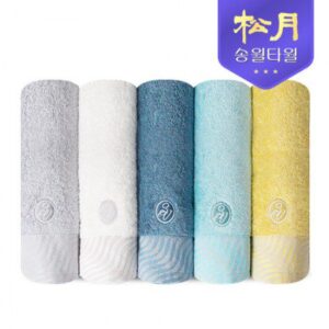 송월타올 샤보렌 물결40 타올 160g 수건답례품 제작 대표이미지