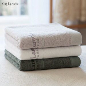 수건답례품 국내산 무한타올 기라로쉬 뱀부 자수 세면타월 190g 대표이미지