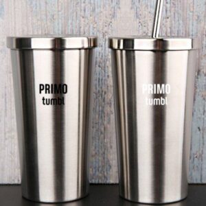 앰버 이중스텐 빨대 텀블러 판촉물 대용량-550ml 인쇄 제작 대표이미지