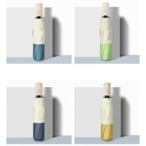 우산제작 달콤 3단 원터치 완전 자동우산 4가지색상 대표이미지