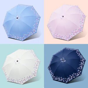 우산제작 루티네 플라워 수동 암막 양우산 대표이미지