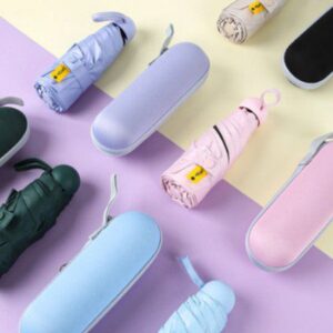 우산제작 초경량 캡슐 포켓 5단 수동 양우산 대표이미지