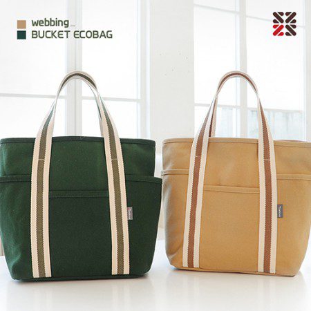 웨빙버킷 에코백제작 홍보물품 대표이미지