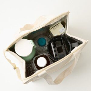 친환경인증 보냉 조르개 에코백판촉물 M자형,지퍼 제작 대표이미지