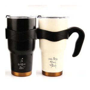 텀블러 판촉물 엘리 대용량 진공 핸들 손잡이 900ml 각인 인쇄 대표이미지