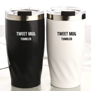 트윗머그형 이중스텐 텀블러 420ml 풀컬러 인쇄 판촉물제작 대표이미지