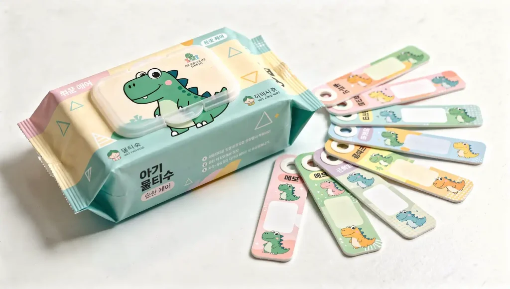 안양 판촉물 제작 물티슈