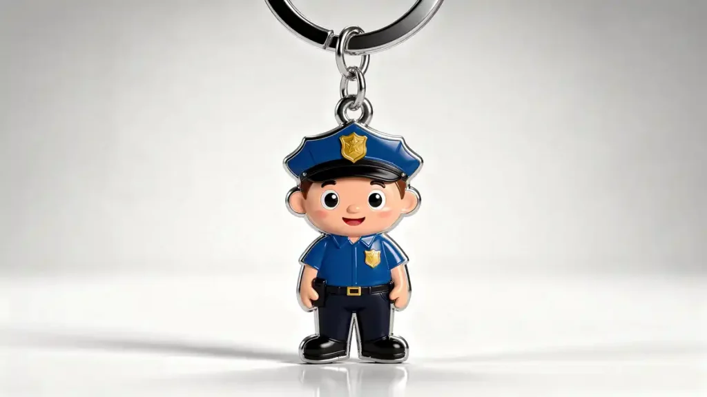 경찰서 판촉물 제작 성공사례 키링