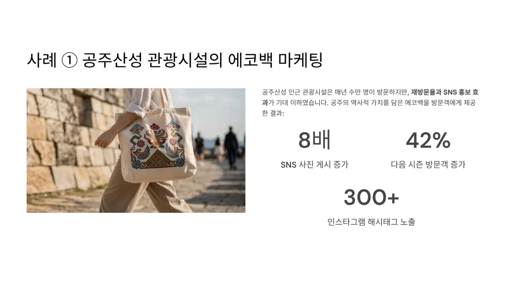 공주 판촉물 제작 업체 - 역사 문화와 함께하는 브랜드 홍보 솔루션 | 판촉넷 2 공주 판촉물 제작 에코백