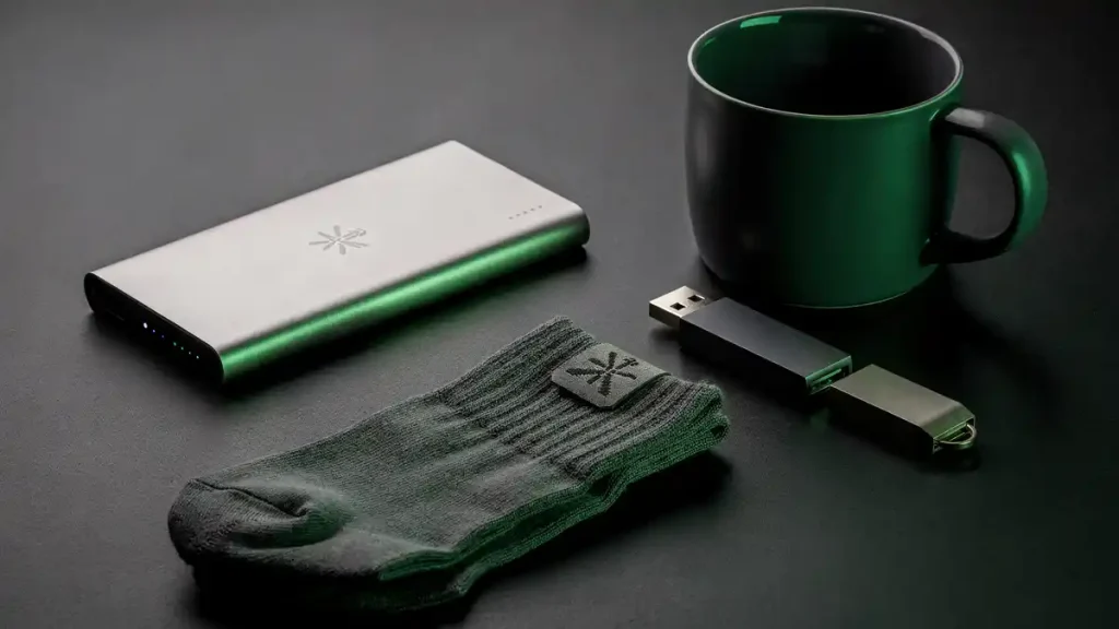 장수 판촉물 제작 보조배터리 머그컵 양말 USB