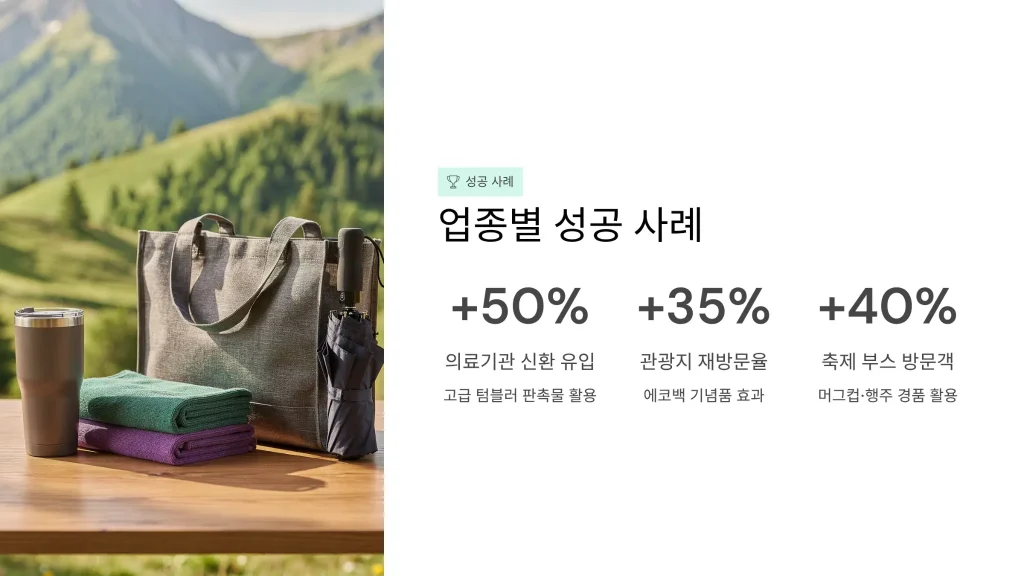 제천 판촉물 제작 성공사례