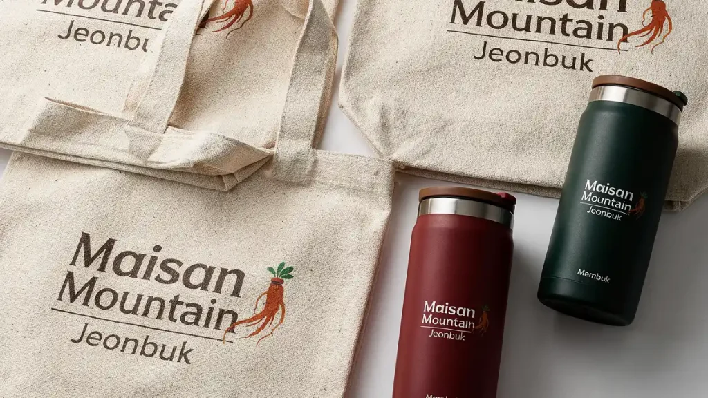 진안 판촉물 제작 텀블러 에코백