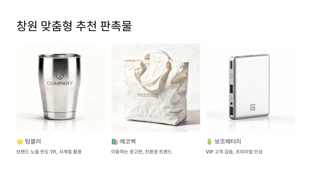 창원 판촉물 제작 추천