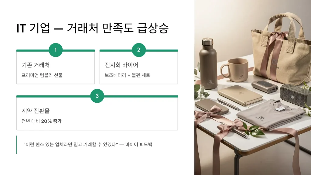 천안 판촉물 제작 성공사례