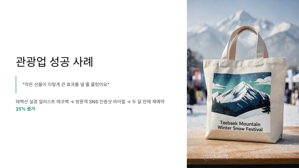 태백 판촉물 제작 성공사례