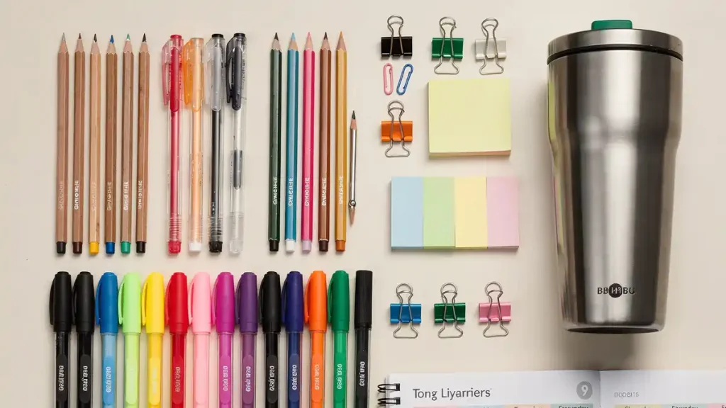 학교 판촉물 제작 텀블러 볼펜